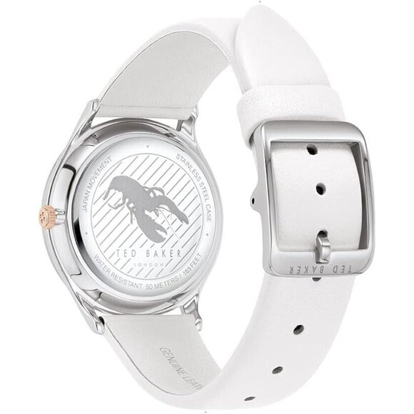 Ted Baker Belgravia Watch BKPBGS012 New with cellophane Leather 38mm Stainless - Picture 6 of 14